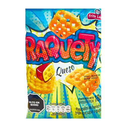 Raquety Queso 18Gr