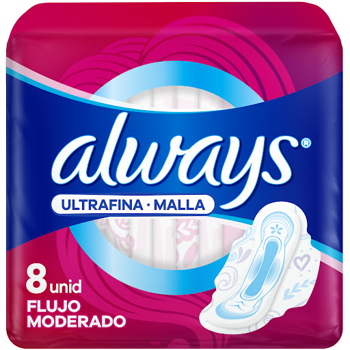 Always Toallas  Ultra fina Malla Dia