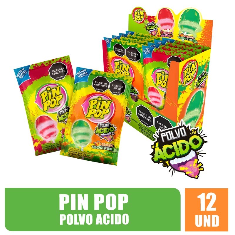 Pin PoP  Polvo Acido