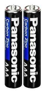 Pilas Zinc Carbón  Panasonic AAA