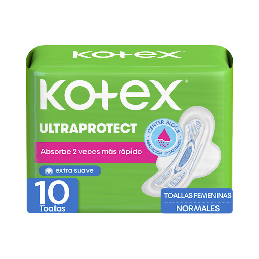 Toallas Sanitarias Kotex Ultraprotect