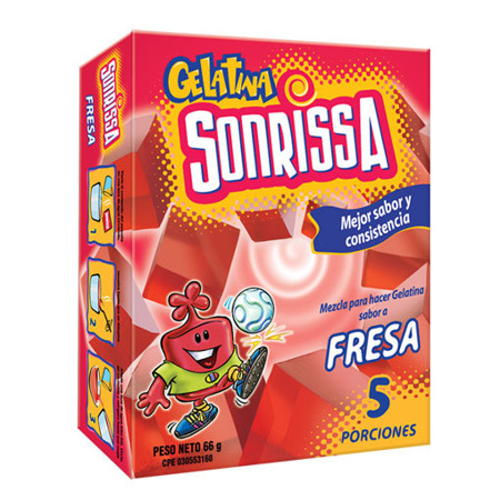 Gelatina Frutino de caja