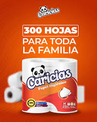 Papel Caricias Naranja 300 hojas