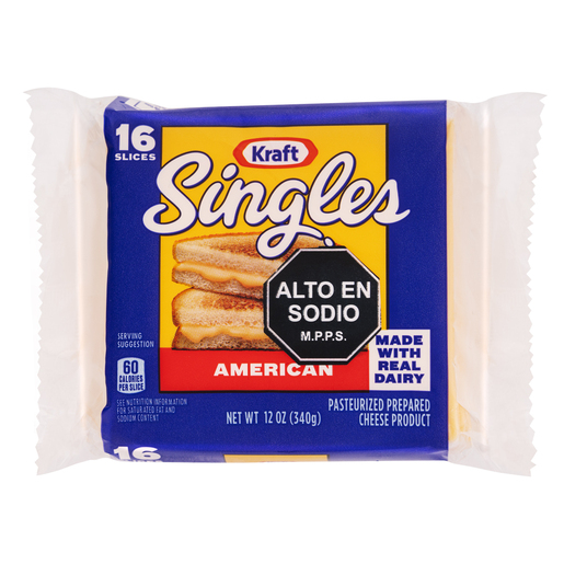 Queso Singles Kraft Facilita
