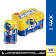Cerveza Lata Aguila 330ml