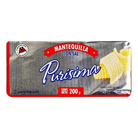Mantequilla Con Sal Purisima 200gr