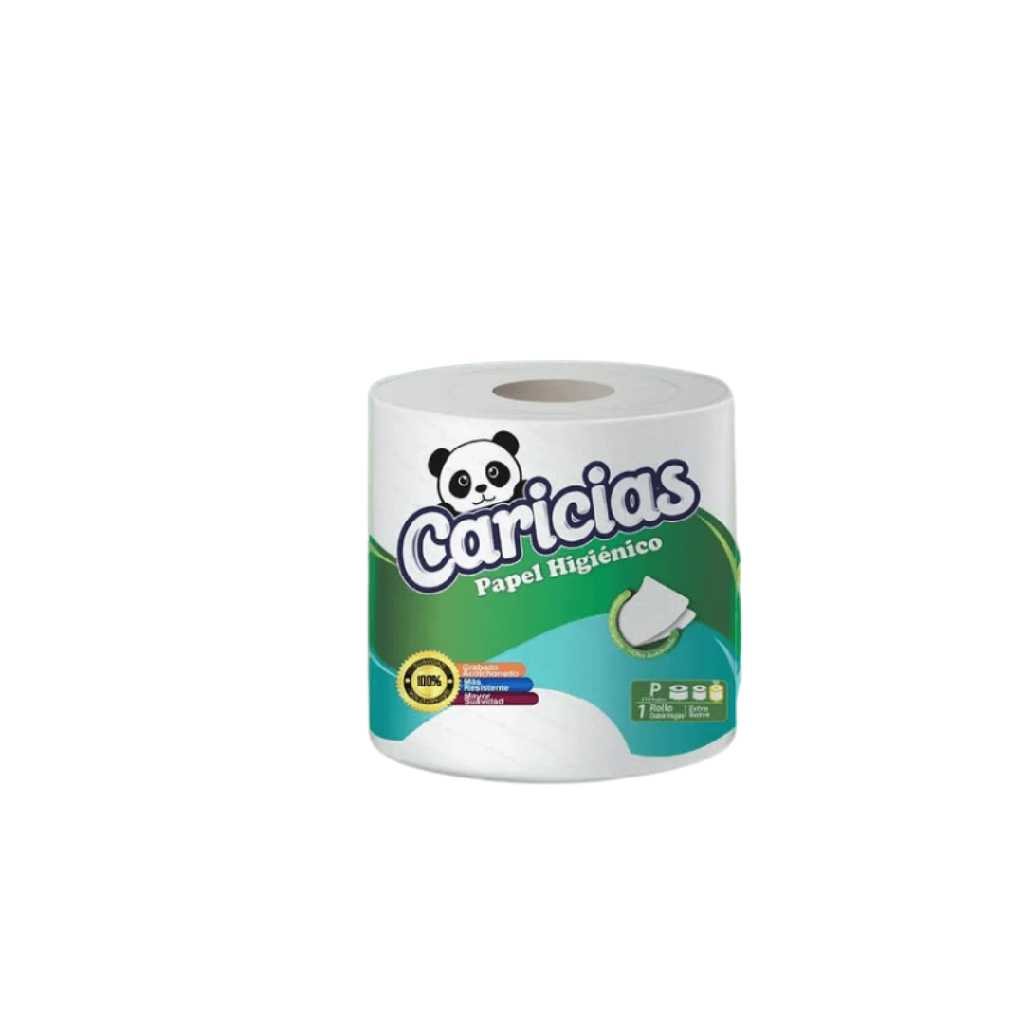 Papel Higiénico Caricias 1 rollo