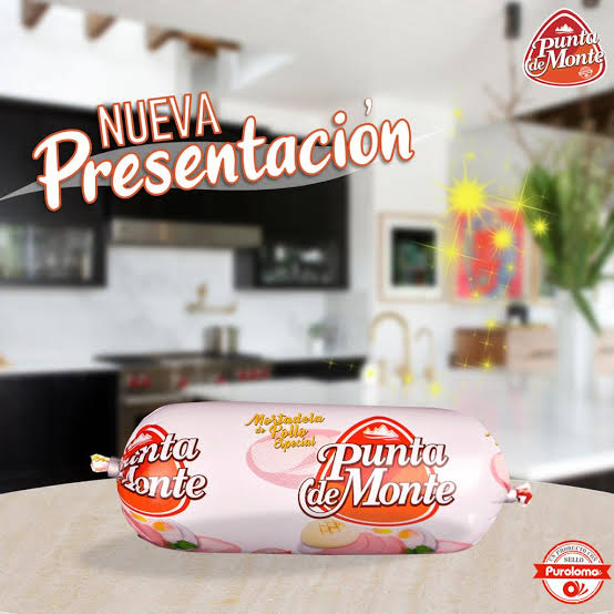 Mortadela Punta de Monte Pollo 500gr