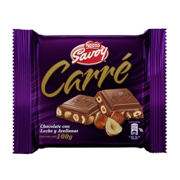 Chocolate carre Morado 25g