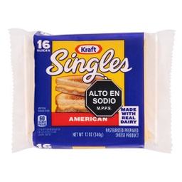 Queso Singles Kraft Facilita